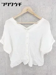 ◇ Sonny Label サニーレーベル URBAN RESEARCH 半袖 ブラウス カットソー サイズF オフホワイト レディース 【中古】 【1002800726738】