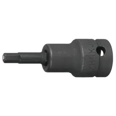 【特価セール】二面幅4mm 差込角9.5mm(3/8) 3KH-04K ヘキサゴンソケット(マグネット付) トネ(TONE)