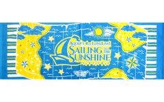 [중고] 수건·수건(캐릭터) 이벤트 로고 빅 타월 [러브라이브! 선샤인!! Aqours 4th LoveLive! ~Sailing to the Sunshine~]