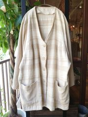 UNKNOWN / switch jacquard cardigan