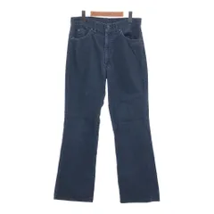 80年代 USA製 Levi's リーバイス 517-1517 コーデュロイパンツ アメカジ ネイビー (メンズ W32 L34) 中古 古着 Q4559