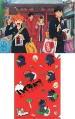 【中古】クリアファイル B.浅草雷門/烏野カラス＆音駒ネコ クリアファイルセット(2枚組) 「ハイキュー!!」 東京限定