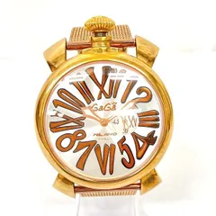 2024年最新】GaGaMILANO ガガミラノ メンズ 腕時計 クオーツ スリム46