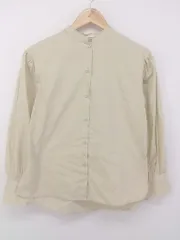 ◇ RETROGIRL レトロガール 長袖 シャツ ブラウス サイズF ベージュ レディース P  【1212220003610】