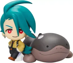 【中古】フィギュア POKEMON TRAINERS チリ＆ドオー 「ポケットモンスター」 塗装済み完成品 ポケモンセンター限定