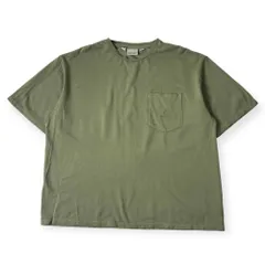 GRAMICCI グラミチ ポケット 鹿の子 半袖Tシャツ XL/グリーン メンズ アウトドア