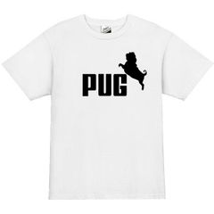 【パロディＴシャツ】5ozパグ犬Tシャツ面白いおもしろプレゼント送料無料・新品