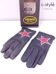 vanson グローブ　白　大変美品★すぐ発送 2025年最新】VANSON 手袋の人気アイテム - メルカリ