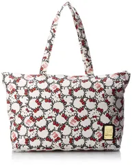 【在庫処分】KITTY HELLO meets muta キャリーオン可能 折りたたみトートバッグ 豊富な柄 17L 33 [ハピタス] cm 0.31kg