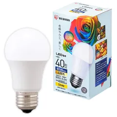 【在庫処分】アイリスオーヤマ LED高演色電球 E26 節電対策 40形相当 昼白色 LDA7N-G-4T5HR