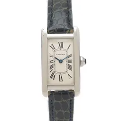 最終値下げCartier 純正タンクアメリカンクロコ替えベルト 尾錠付