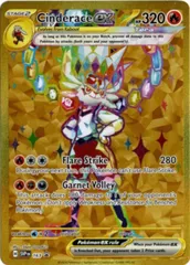 エースバーンex　UR　海外版 英語版　プロモ　Cinderace ex -SVP163 -　海外限定イラストのサムネイル