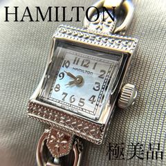 HAMILTON ハミルトン 280.002 シェル レディース クオーツ スクエア 稼働
