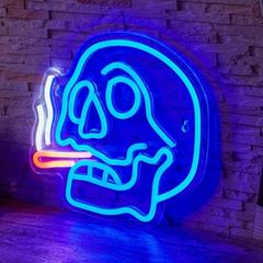 ネオンサイン　ネオンライト　骸骨　インテリア　LED 新品未開封 楽天市場】LED ネオンサイン スカル ガイコツ ハロウィン 骨
