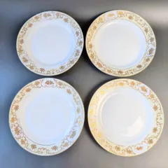 オールドノリタケ　皿　4枚　金彩　日本陶器会社　プレートNIPPON　1921年以前