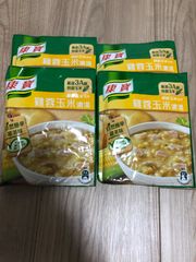 台湾 康寶濃湯 雞蓉玉米 鶏ミンチコーンスープ（54.1g/袋）×4袋