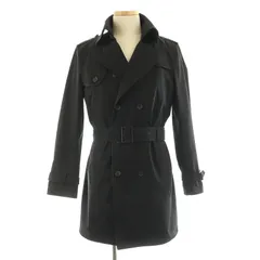 ブラックバレット バイ ニールバレット BLACKBARRETT by neil barrett トレンチコート キルティングライナー ベルト付 2 黒 ブラック /MY ■OSのサムネイル