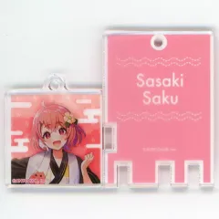 【中古】キーホルダー 笹木咲(等身) 「バーチャルYouTuber にじさんじ×極楽湯・RAKU SPA ととのうにじさんじ トレーディング銭湯錠風キーホルダー」