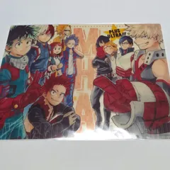 ジャンプフェスタ　ヒロアカ　ジャンプショップ　僕のヒーローアカデミア　下敷き　ポスター　爆豪勝己　緑谷出久　轟焦凍　オールマイト　心操人使　上鳴電気