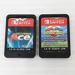 マリオテニス エース マリオ&ソニック AT 東京2020オリンピック ゲームソフトのみ 計2点セット 【MG1-674】【231】