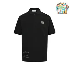 【今日WTO】Stone Island 25ss バッジアプリケーション付きポロ半袖 T-NP34