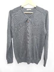 ◇ ⊇ JOURNAL STANDARD ジャーナルスタンダード ウール100% 長袖 ニット セーター サイズＭ グレー レディース E  【1505290038041】