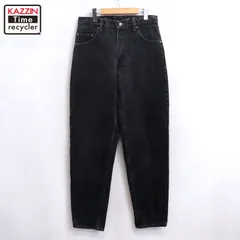 90s USA製 vintage Levi's テーパード 560 ブラック デニムパンツ メンズ Sサイズ相当