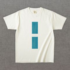 和柄Tシャツ　立涌 -彩・角-