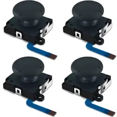 SensaBliss For switch joy-con 修理 Switch用 修理ツール 右／左 センサーアナログジョイスティックSwitch用NS Joy-con対応 スイッチパーツ switch用ジョイコン交換対応 3Dアナログレバー 4個セット