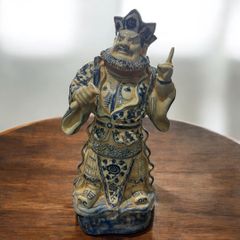 某有名骨董市買入 中国 貴人 龍 染付 大明宣徳年製 中国美術 賢人 武人 中国漢人 中国雑貨 陶器 希少