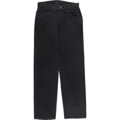 古着 RUSTLER ブラックデニム テーパードデニムパンツ レディースL(w28)相当/eaa552073