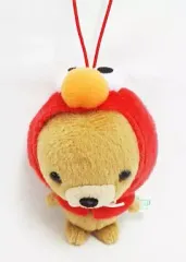 【中古】キーホルダー・マスコット(キャラクター) クマ なかよしズキンフレンドマスコット 「セサミストリート」