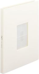 【在庫処分】リヒトラブ myfa 推し活 L判 縦 フォトコレクションファイル ミルキーホワイト N3329-0