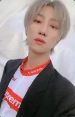 【中古】コレクションカード(男性) SEVENTEEN/THE 8(ディエイト)/上半身・衣装白・赤・黒・両手下げ・斜め裏面白/CD「3RD Album ： An Ode(Real ver.)封入特典フォトカード