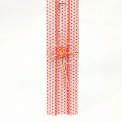 コロコロコイン 彩どりおふだ 加賀友禅 和紙 小さい麻の葉 白地に赤 御祝儀 ご長寿祝い 手作りの想いが伝わります
