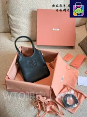 【今日WTO】Miu Miu ミュウミュウ ミニトートバッグ スリムバージョン アイビー 可愛らしいデザインが魅力-WTO輸入2-QI05
