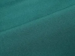 平和屋着物○上質な色無地 片身替わり 高麗納戸色×卵色