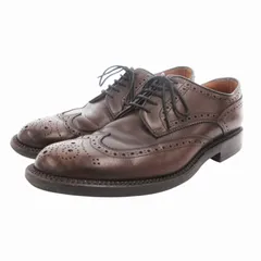 リーガル REGAL ビジネスシューズ ドレス 革靴 ウイングチップ レースアップ 24.5cm 茶 ブラウン /GV ■GY18