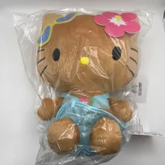 新品　タグ付き　サンリオ ハローキティ キティちゃん ぬいぐるみ　L 日焼けギャルVer.　プライズ
