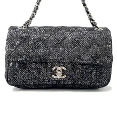 専用❗️♡CHANEL ✨シャネル　ノベルティ　スパンコール　ショルダーバッグ　黒 2025年最新】chanel スパンコール バッグの人気アイテム - メルカリ