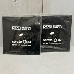 2枚セット　serato　RANE/Control Vinyl　コントロールバイナル