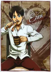 【中古】雑貨 エレン・イェーガー マイクロファイバータオル 「進撃の巨人×ツリービレッジ ポップアップショップ＆コラボカフェ」