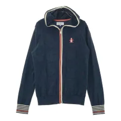 サイズ：M MUNSING WEAR マンシングウェア ウール混 ニットジャケット