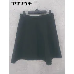 ◇ 23区 膝丈 台形 スカート サイズ40 ブラック レディース 【中古】 【1002801641054】