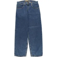 古着 00年代 リーバイス Levi's SILVER TAB シルバータブ BAGGY バギー テーパードデニムパンツ メンズw32相当/evb009666
