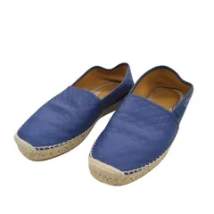 GUCCI グッチ 567112 エスパドリーユ スリッポン シューズ サイズ8.5 27.5cm ブルー