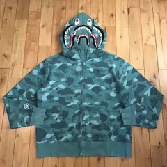 2024年最新】A BATHING APE COLOR CAMO DOUBLE SHARK FULL ZIP HOODIE