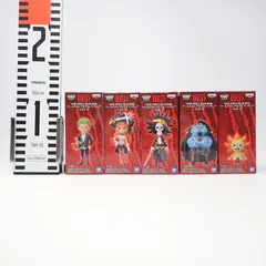 未開封 ワールドコレクタブルフィギュアvol.2 全5種セット ワンピース FILM RED バンプレスト