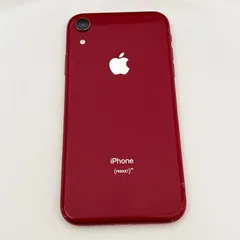 【SIMロックあり】iPhoneXR 64GB プロダクトレッド MT062J/A バッテリー89%
