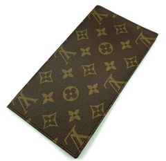 【鑑定済み】難あり 正規品 ルイヴィトン LOUIS VUITTON モノグラム 手帳カバー ヴィンテージ